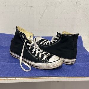 Converse Black and White Canvas Sneakers